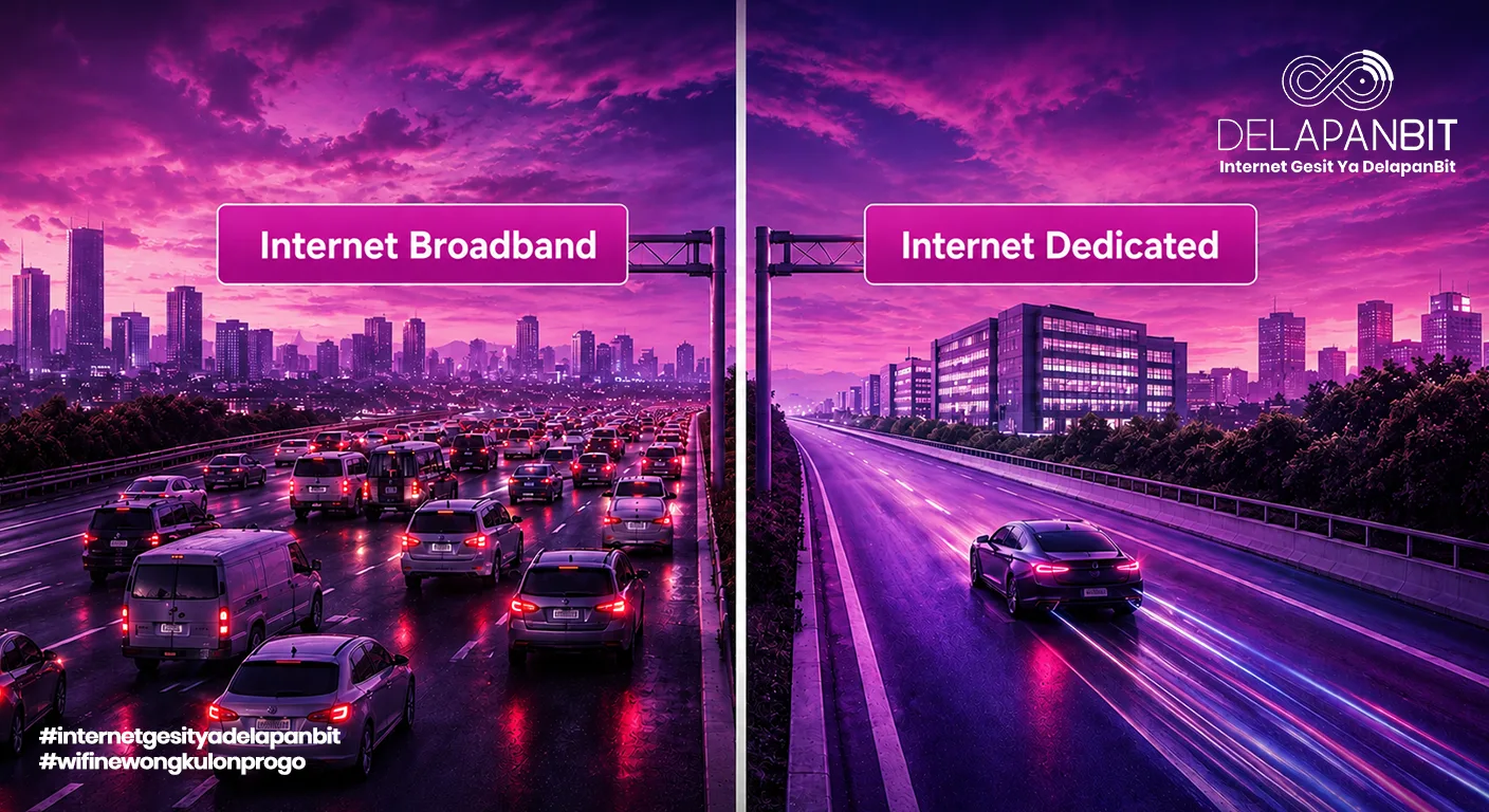 Internet Dedicated vs Broadband Biasa: Mana yang Cocok untuk Bisnis Anda?