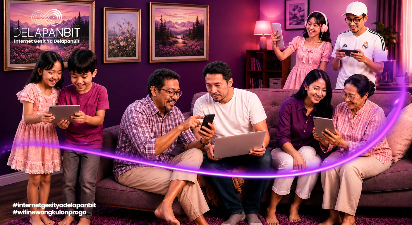 Berapa Mbps yang Ideal untuk Rumah? Panduan Pilih Paket Sesuai Kebutuhan
