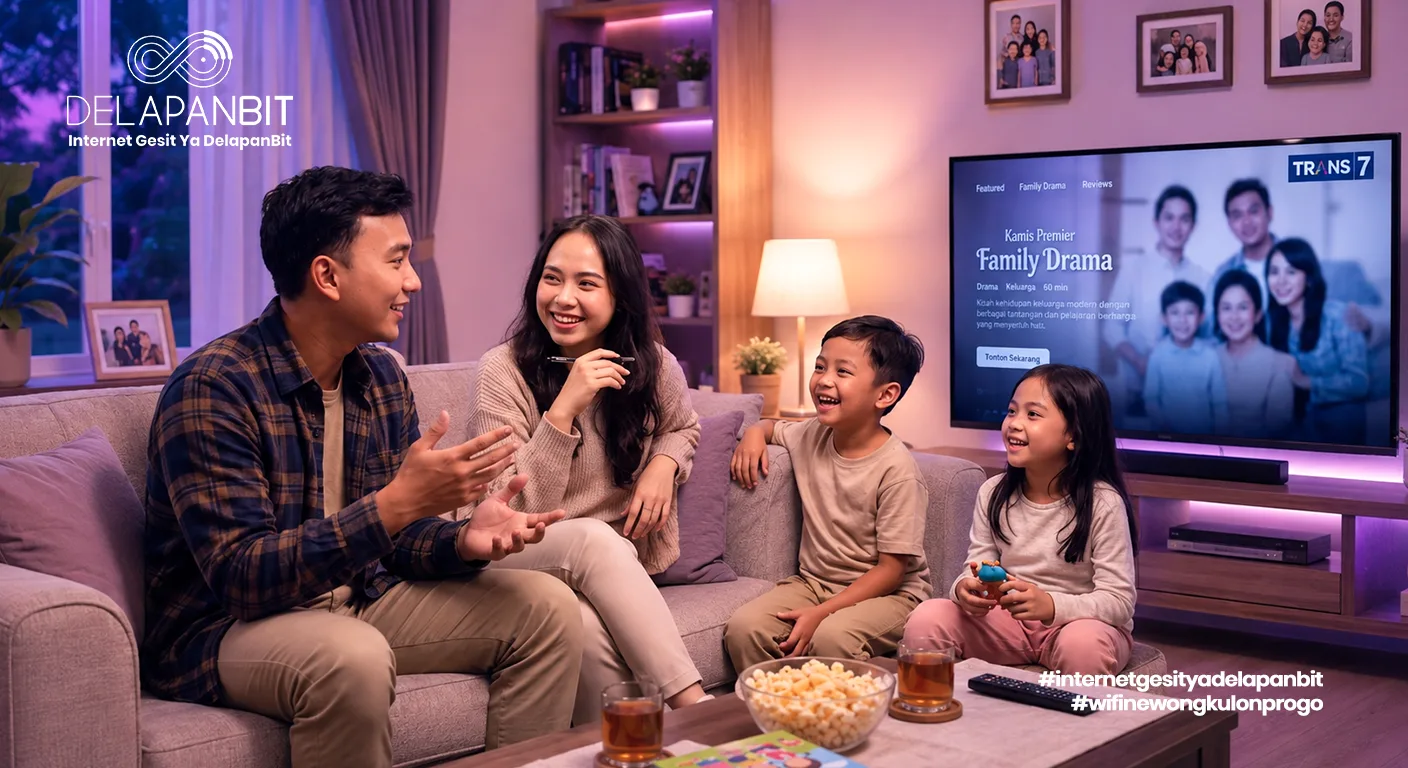 WiFi Rumah Terbaik untuk Streaming, Meeting, dan Gaming Lancar!