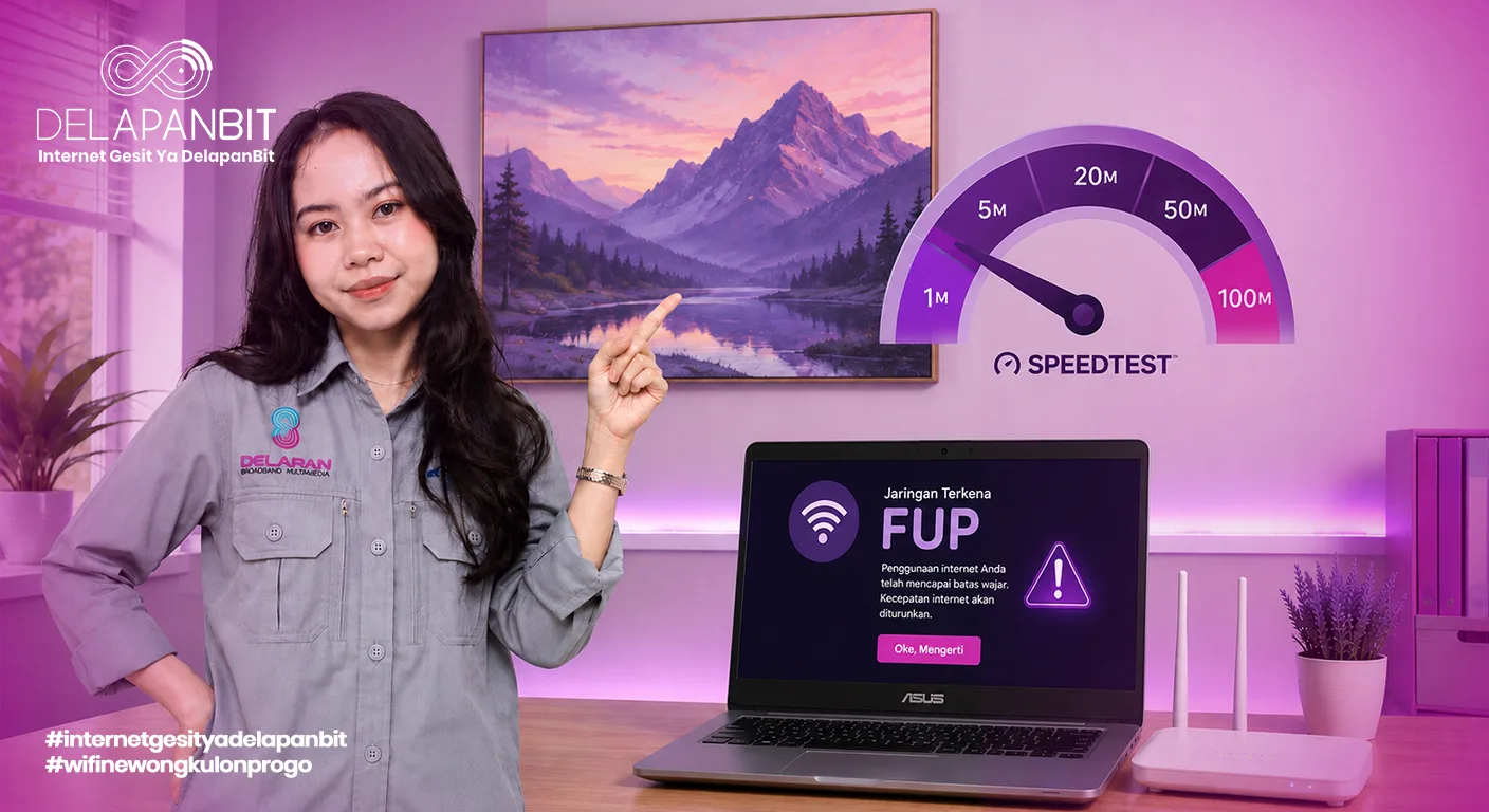 FUP Adalah: Arti, Cara Kerja, dan Kenapa Internet Bisa Melambat Setelah Kena FUP